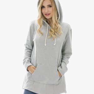 Bearsland Heather Gray Women's Hoodie